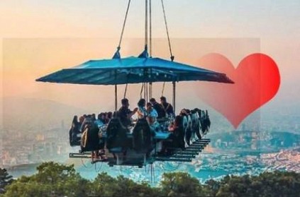 160 feet up in the air, Fly Dining at Noida goes viral