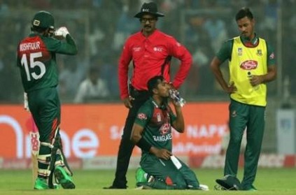 2 Bangladesh players vomited on field in Delhi Soumya Sarkar