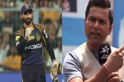 Aakash Chopra questions if Dinesh Karthik really gave up KKR captaincy