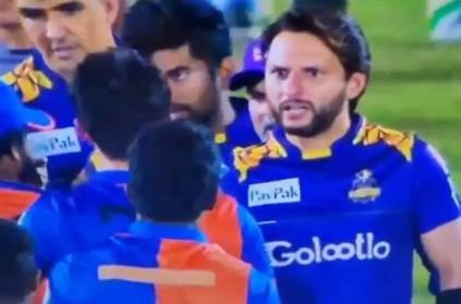 Afridi\'s condemnation of a Sri Lankan young cricketer