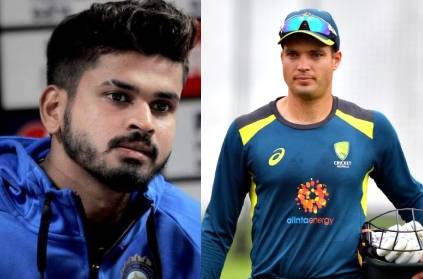 alex carey says shreyas iyer have potential to lead india