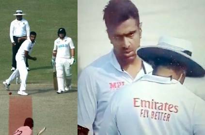 Ashwin involved in verbal fight with umpire over his bowling style