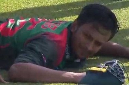 Bangladesh cricketer Shakib Al Hasan injured during BAN vs IRE match