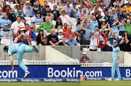 Benstokes amazing catch against southafrica in the World cu goes viral