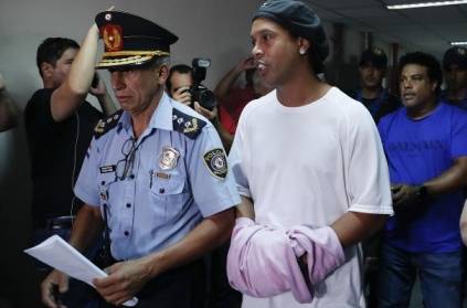 Brazil Football Player Ronaldinho Imprisoned in Paraguay