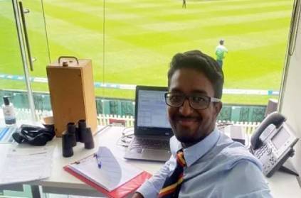 Chennai Arun Manickavasagam New Zealand Cricket first official scorer