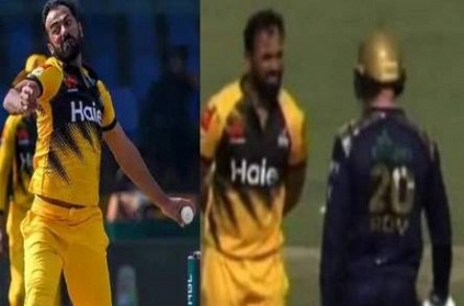 Clash On Field among Wahab Riaz And Jason Roy PSL5