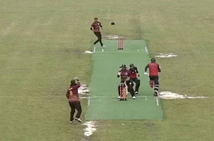 Comedy Of Errors From Fielding Team In European Cricket Series