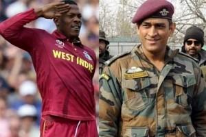 ‘தோனியின் நாட்டுப்பற்றுக்கு’.. ‘சல்யூட்’ அடிக்க வைக்கும் காட்ரெலின் வைரல் ட்வீட்..