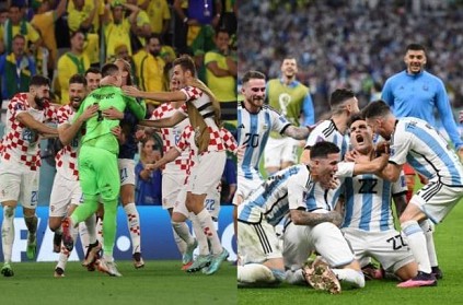 Croatia and argentina qualified for semi finals in fifa