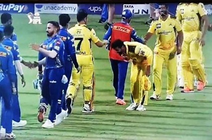 CSK Rayudu special thanks to Dhoni after incredible knock against MI