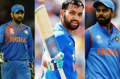 dhoni and rohit will be in lead role in world cup indian team, kohli