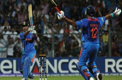 Dhoni six in world cup 2011 after 9 years find ball