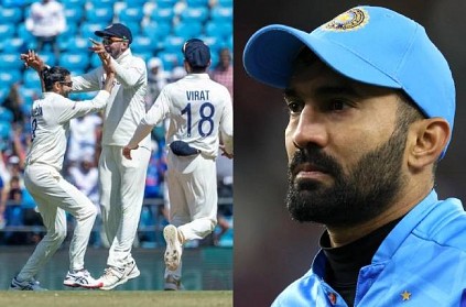 Dinesh karthik bold prediction with Mark Waugh in first test