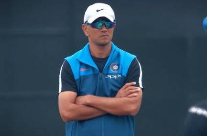 dravid to become coach for india team against srilanka reports