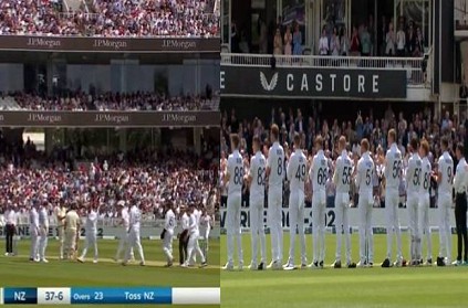 England and New Zealand players pay tribute to Shane Warne