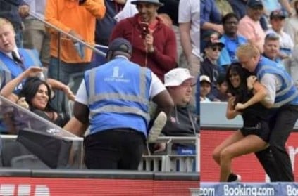 Female Streaker Promoting X-rated Website During World Cup Final