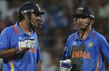 Gambhir reveals about dhoni words to him in 2011 wc finals