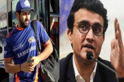 Ganguly Reacts To Rohits Absence From Indian Squad For Australia Tour