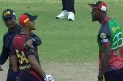 heated argument over Carlos Brathwaite and Lendl Simmons video