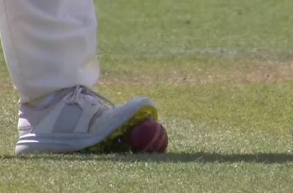 IND vs ENG: England players seen with spikes on ball