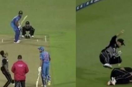IND Vs NZ: Tom Bruce\'s unbelievable catch goes viral