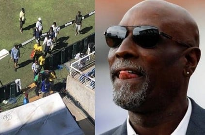 IND vs WI: Viv Richards fell ill during a pre match analysis show