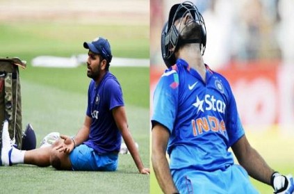 India vs Bangladesh T20I Rohit Sharma suffers injury scare