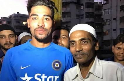 indian cricketer mohammad siraj father passed away