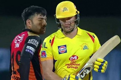 IPL 2019: Rashid Khan tries to intimidate Watson turns into viral meme