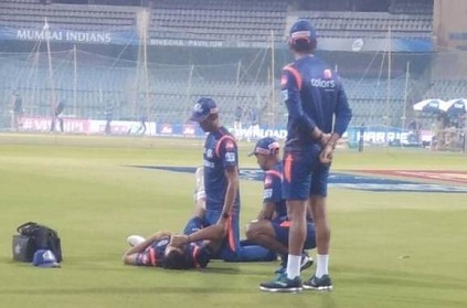 IPL 2019: Rohit Sharma injures himself in practice session