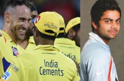 IPL: Rudraj gaikwad plays like young Virat Kohli, Says Du Plessis CSK