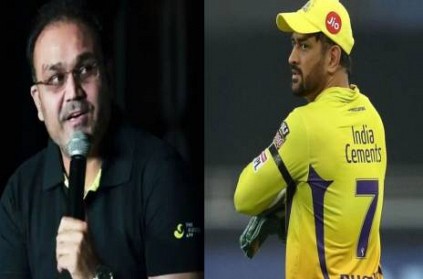IPL2020 Sehwag Trolls CSK Asks Batsmen To Have Glucose Before Playing