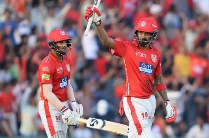 kl rahul and agarwal makes highest opening partnership for KXIP