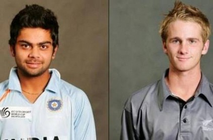 kohli and Kane were captains in Ind vs NZ Under 19 WC semi-final