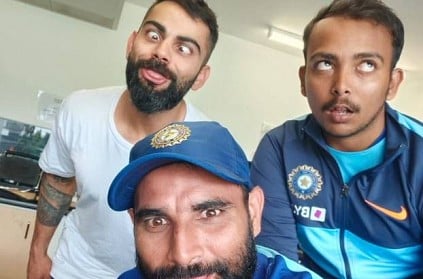 Kohli shared a very funny photo on his Twitter page.