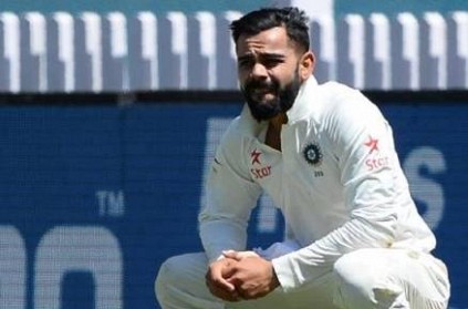 Kohli was rested for the practice match due to a thumb injury