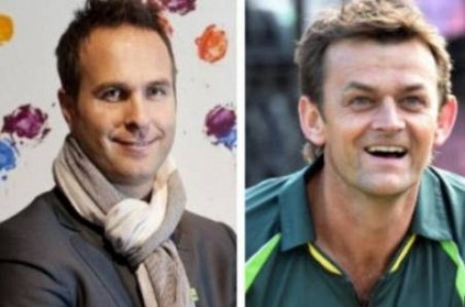 michael vaughan and gilchrist in a twitter banter