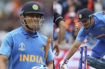 MS Dhoni finally breaks his silence on world cup run out