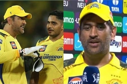 MS Dhoni warning to CSK Bowlers for giving Extras in LSG Match