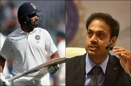 MSK Prasad on Rohit Sharma’s Place in Playing XI in 3rd test