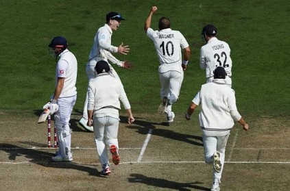 Newzealand test team won by one run against england create history