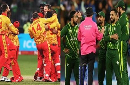 pakistan lost their second game in super 12 against zimbabwe