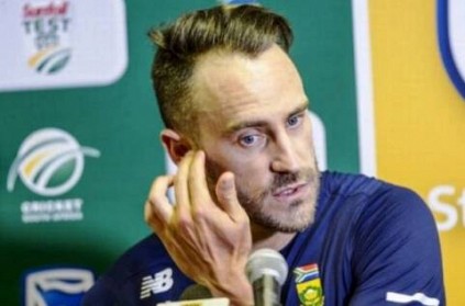Captain Faf du Plessis embarrassed by South Africa exit