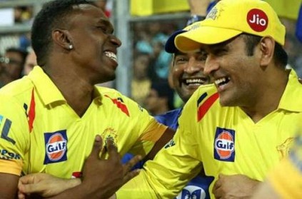 CSK Next Captain already at the back of MSDhoni Mind Says Bravo