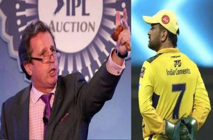 Ex-IPL auctioneer Richard Madley recalls IPL bidding war over Dhoni