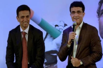 Ganguly recalls a phone call from Dravid’s son
