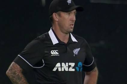 New Zealand Coach Luke Ronchi Takes The Field Against India