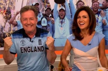 Piers Morgan Taunts Sehwag after england world cup win