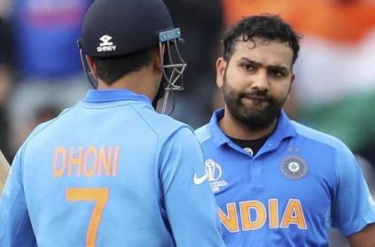 Rohit Sharma Opens up on MS Dhonis gloves badge controversy